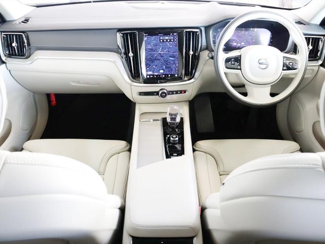 Ｖ６０ アルティメット　Ｂ４　２０２４年モデル　ＭＨＥＶ　純正前後ドラレコ　ナッパレザー　Ｈａｒｍａｎ／Ｋａｒｄｏｎ　クリスタルシフトノブ　Ｇｏｏｇｌｅナビ　３６０°ビューカメラ　パワーシート　シートヒーター　ステアリングヒーター（5枚目）