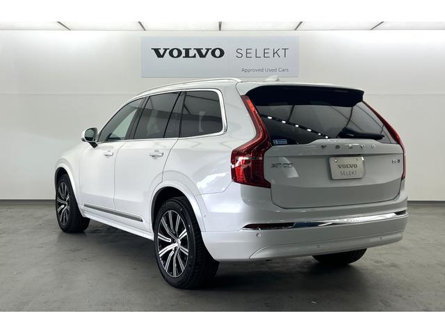 ＸＣ９０ アルティメット　Ｂ６　ＡＷＤ　２０２３年モデル　Ｇｏｏｇｌｅ　ＨＡＲＭＡＮ　ＫＡＲＤＯＮ　３列シート　オレフォスクリスタルシフトノブ　サンルーフ　前後シートヒーター　ワイヤレス充電　ウッドパネル　純正２０インチアルミホイール（7枚目）