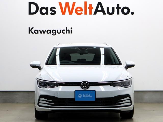 ゴルフヴァリアント ｅＴＳＩ　アクティブ　認定中古車Ｇｏｌｆ　Ｖａｒｉａｎｔ　ｅＴＳＩ　Ａｃｔｉｖｅ　ピュアホワイト　ワンオーナー　禁煙車　テクノロジーパッケージ　純正ナビ　バックカメラ　ＥＴＣ　ＬＥＤヘッドライト　純正前後ドライブレコーダー（4枚目）