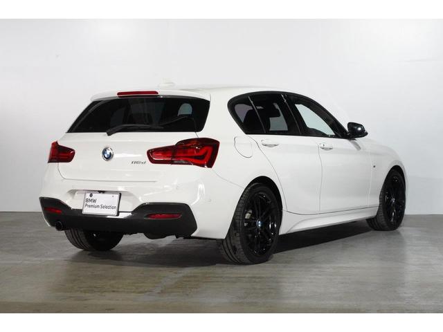 １１８ｄ　Ｍスポーツ　エディションシャドー　ＢＭＷ認定中古車　２０１９年モデル　ＥＤＩＴＯＮ　ＳＨＡＤＯＷ（特別仕様車）アップグレード・パッケージ（ＨＩ－ＦＩスピーカー／電動シート）前後バンパーセンサー　バックカメラ　タッチ式ナビゲーション(3枚目)