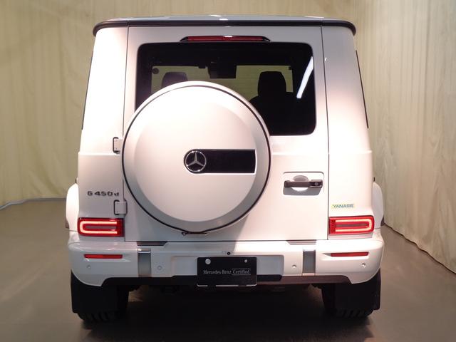 Ｇクラス Ｇ４５０　ｄ　ローンチエディション　Ｂｌｕｅｔｏｏｔｈ接続　ＥＴＣ　ＬＥＤヘッドライト　ＴＶ　アイドリングストップ　クルーズコントロール　コネクテッド機能　サイドカメラ　サンルーフ・ガラスルーフ　シートエアコン　シートヒーター　ナビ（5枚目）