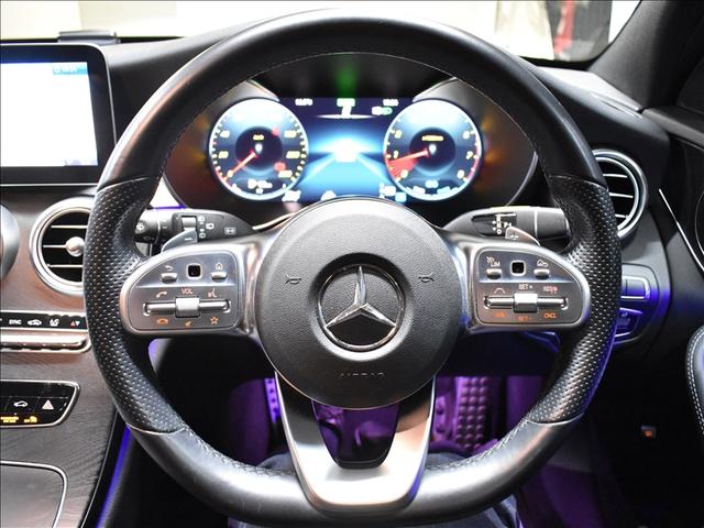 Ｃクラスステーションワゴン Ｃ２００　４マチック　ステーションワゴン　ローレウスエディション　スポーツプラスパッケージ　レーダーセーフティパッケージ　Ｂｌｕｅｔｏｏｔｈ接続　ＥＴＣ　ＬＥＤヘッドライト　ＴＶ　アイドリングストップ　クルーズコントロール　コネクテッド機能（26枚目）