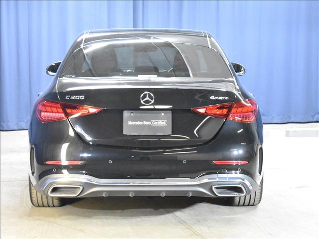 Ｃクラス Ｃ２００　４マチック　アバンギャルド　ＡＭＧライン　リアアクスルステアリング　ベーシックパッケージ　Ｂｌｕｅｔｏｏｔｈ接続　ＥＴＣ　ＬＥＤヘッドライト　ＴＶ　アイドリングストップ　クルーズコントロール　コネクテッド機能　サンルーフ・ガラスルーフ（2枚目）
