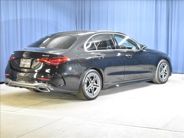 Ｃクラス Ｃ２００　４マチック　アバンギャルド　ＡＭＧライン　リアアクスルステアリング　ベーシックパッケージ　Ｂｌｕｅｔｏｏｔｈ接続　ＥＴＣ　ＬＥＤヘッドライト　ＴＶ　アイドリングストップ　クルーズコントロール　コネクテッド機能　サンルーフ・ガラスルーフ（3枚目）