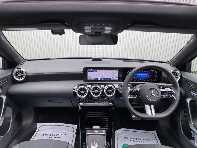 Ａクラスセダン Ａ２００ｄ　セダン　ＡＭＧラインパッケージ　ドライブレコーダー　ＥＴＣ　クリアランスソナー　オートクルーズコントロール　全周囲カメラ　ナビ　ＴＶ　アルミホイール　オートライト　サンルーフ　ＣＶＴ　シートヒーター　電動格納ミラー　パワーシート（2枚目）