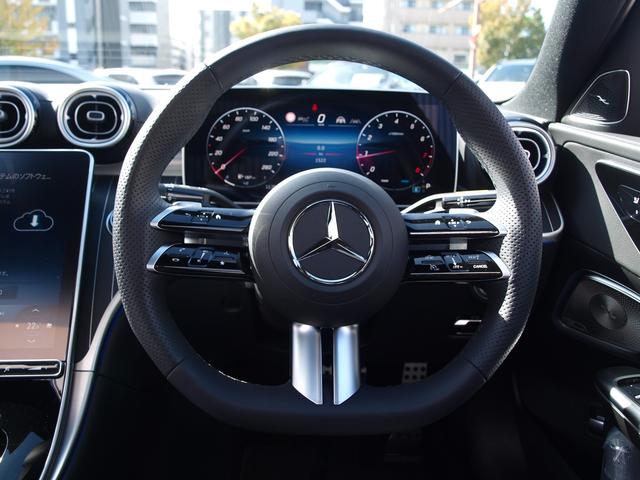 Ｃクラス Ｃ２００　ラグジュアリー　ドライブレコーダー　ＥＴＣ　全周囲カメラ　ナビ　ＴＶ　サンルーフ　オートライト　スマートキー　アイドリングストップ　電動格納ミラー　シートヒーター　シートエアコン　アルミホイール　ＵＳＢ（3枚目）