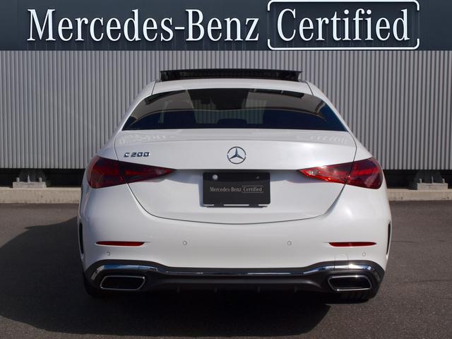 Ｃクラス Ｃ２００　ラグジュアリー　ドライブレコーダー　ＥＴＣ　全周囲カメラ　ナビ　ＴＶ　サンルーフ　オートライト　スマートキー　アイドリングストップ　電動格納ミラー　シートヒーター　シートエアコン　アルミホイール　ＵＳＢ（16枚目）