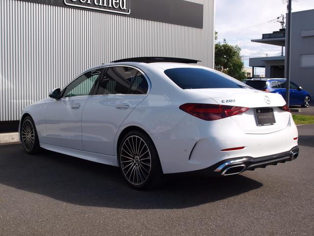 Ｃクラス Ｃ２００　ラグジュアリー　ドライブレコーダー　ＥＴＣ　全周囲カメラ　ナビ　ＴＶ　サンルーフ　オートライト　スマートキー　アイドリングストップ　電動格納ミラー　シートヒーター　シートエアコン　アルミホイール　ＵＳＢ（17枚目）