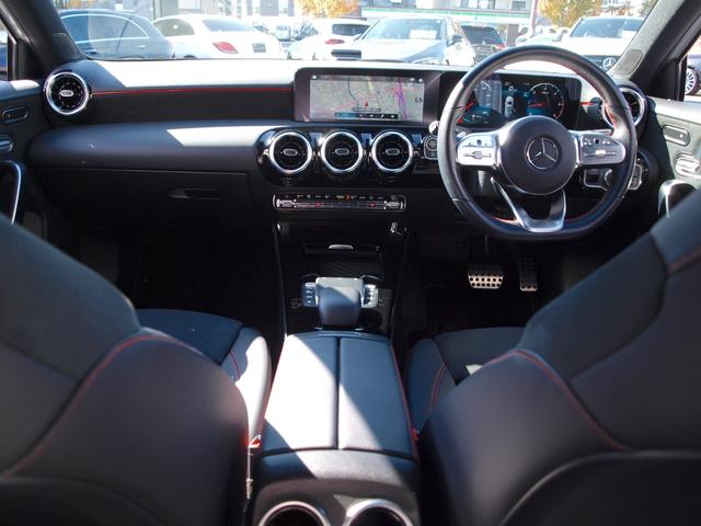 Aクラス A200d AMGライン バックカメラ ナビ TV クリアランスソナー オートクルーズコントロール レーンアシスト 衝突被害軽減システム アルミホイール オートライト LEDヘッドランプ パワーシート スマートキー(2枚目)