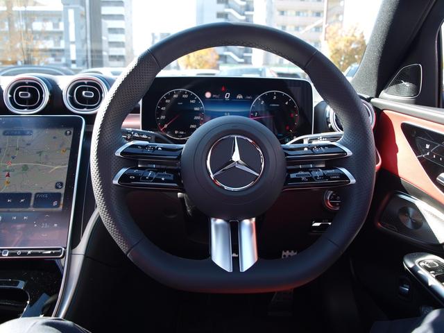 Ｃクラスステーションワゴン Ｃ２２０ｄ　ステーションワゴン　ラグジュアリー　ドライブレコーダー　ＥＴＣ　全周囲カメラ　ナビ　ＴＶ　クリアランスソナー　オートクルーズコントロール　レーンアシスト　アルミホイール　オートライト　サンルーフ　パワーシート　スマートキー（3枚目）