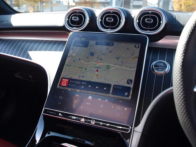 Ｃクラスステーションワゴン Ｃ２２０ｄ　ステーションワゴン　ラグジュアリー　ドライブレコーダー　ＥＴＣ　全周囲カメラ　ナビ　ＴＶ　クリアランスソナー　オートクルーズコントロール　レーンアシスト　アルミホイール　オートライト　サンルーフ　パワーシート　スマートキー（5枚目）
