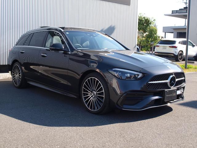 Ｃクラスステーションワゴン Ｃ２２０ｄ　ステーションワゴン　ラグジュアリー　ドライブレコーダー　ＥＴＣ　全周囲カメラ　ナビ　ＴＶ　クリアランスソナー　オートクルーズコントロール　レーンアシスト　アルミホイール　オートライト　サンルーフ　パワーシート　スマートキー（14枚目）