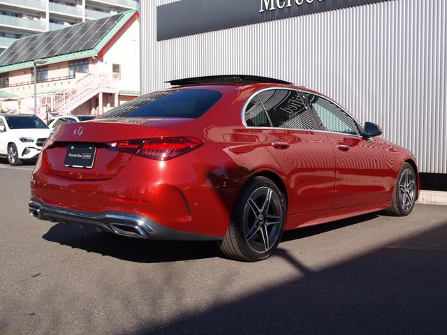 Ｃクラス Ｃ２００アバンギャルド　ＡＭＧラインパッケージ　ドライブレコーダー　ＥＴＣ　全周囲カメラ　ナビ　ＴＶ　クリアランスソナー　オートクルーズコントロール　レーンアシスト　ＡＴ　サンルーフ　オートライト　ＬＥＤヘッドランプ　スマートキー（16枚目）