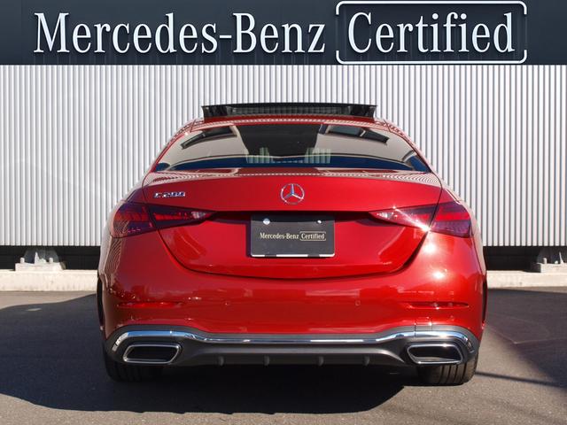 Ｃクラス Ｃ２００アバンギャルド　ＡＭＧラインパッケージ　ドライブレコーダー　ＥＴＣ　全周囲カメラ　ナビ　ＴＶ　クリアランスソナー　オートクルーズコントロール　レーンアシスト　ＡＴ　サンルーフ　オートライト　ＬＥＤヘッドランプ　スマートキー（17枚目）