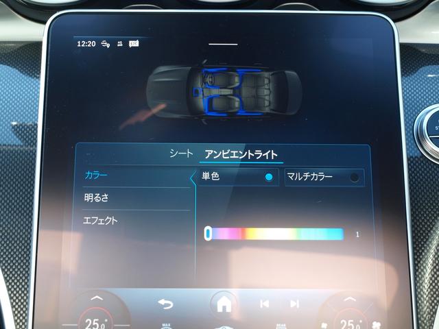 Ｃクラス Ｃ２００アバンギャルド　ＡＭＧラインパッケージ　ドライブレコーダー　ＥＴＣ　全周囲カメラ　ナビ　ＴＶ　クリアランスソナー　オートクルーズコントロール　レーンアシスト　ＡＴ　サンルーフ　オートライト　ＬＥＤヘッドランプ　スマートキー（47枚目）