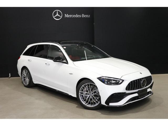 Ｃ４３　４マチック　認定中古車　３６０°カメラシステム　アンビエントライト　メモリー付きパワーシート　パノラミックスライディングルーフ　オパリスホワイト(9枚目)