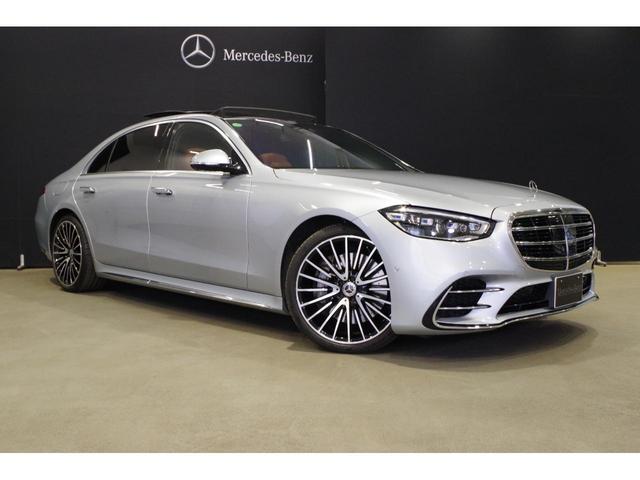 Ｓ５００　４マチックロング　ＡＭＧライン　認定中古車　３Ｄコックピットディスプレイ　３６０°カメラシステム　メモリー付きパワーシート　リア・アクスルステアリング　ハイテックシルバー(6枚目)