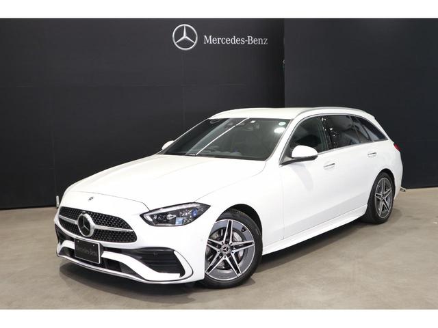 Ｃ２２０ｄステーションワゴンアバンギルドＡＭＧライＰ　認定中古車　ベーシックパッケージ　３６０°カメラシステム　ＭＢＵＸＡＲナビゲージョンシステム　ヘッドアップディスプレイ　アンビエントライト　ポーラーホワイト(2枚目)