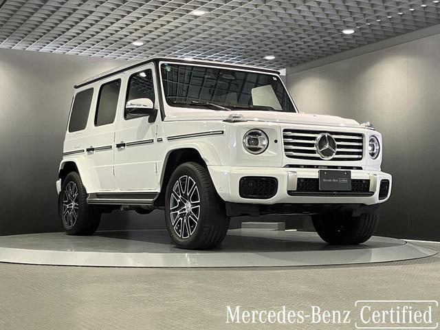 Ｇクラス Ｇ４５０ｄ　ローンチエディション　認定中古車　オパリスホワイト　本革シート　３６０°カメラシステム　ガラススライディングルーフ　アダクティブダンピングシステム　Ｂｕｒｍｅｓｔｅｒ３Ｄサラウンドサウンドシステム　アンビエントライト（9枚目）