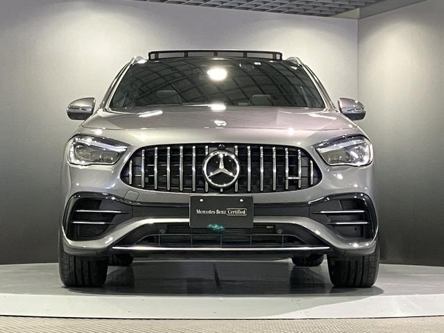GLA45 S 4マチック+ 認定中古車 マウンテングレー AMGアドバンスドパッケージ AMGパフォーマンスパッケージ パノラミックスライディングルーフ 360°カメラシステム Burmesterサラウンドサウンドシステム(7枚目)