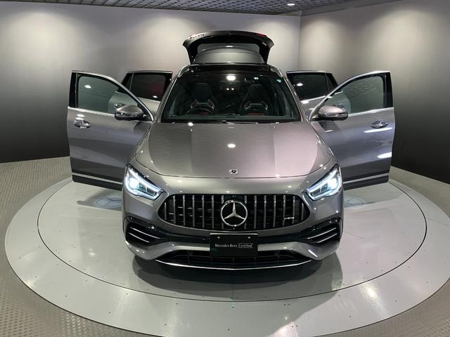 GLA45 S 4マチック+ 認定中古車 マウンテングレー AMGアドバンスドパッケージ AMGパフォーマンスパッケージ パノラミックスライディングルーフ 360°カメラシステム Burmesterサラウンドサウンドシステム(29枚目)