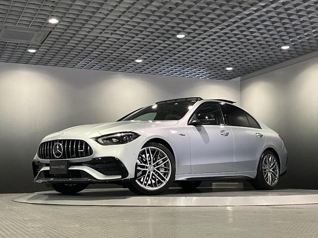 Ｃクラス Ｃ４３　４マチック　認定中古車　ハイテックシルバー　パノラミックスライディングルーフ　３６０°カメラシステム　Ｂｕｒｍｅｓｔｅｒサラウンドサウンドシステム　メモリー付きパワーシート　アンビエントライト　ＭＰ２０２３０１（6枚目）