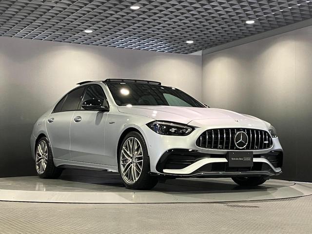 Ｃクラス Ｃ４３　４マチック　認定中古車　ハイテックシルバー　パノラミックスライディングルーフ　３６０°カメラシステム　Ｂｕｒｍｅｓｔｅｒサラウンドサウンドシステム　メモリー付きパワーシート　アンビエントライト　ＭＰ２０２３０１（8枚目）
