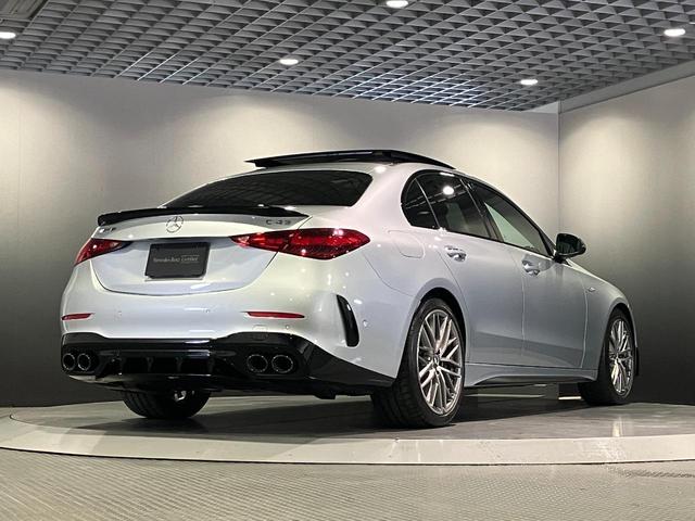 Ｃクラス Ｃ４３　４マチック　認定中古車　ハイテックシルバー　パノラミックスライディングルーフ　３６０°カメラシステム　Ｂｕｒｍｅｓｔｅｒサラウンドサウンドシステム　メモリー付きパワーシート　アンビエントライト　ＭＰ２０２３０１（46枚目）