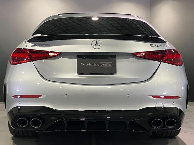 Ｃクラス Ｃ４３　４マチック　認定中古車　ハイテックシルバー　パノラミックスライディングルーフ　３６０°カメラシステム　Ｂｕｒｍｅｓｔｅｒサラウンドサウンドシステム　メモリー付きパワーシート　アンビエントライト　ＭＰ２０２３０１（53枚目）