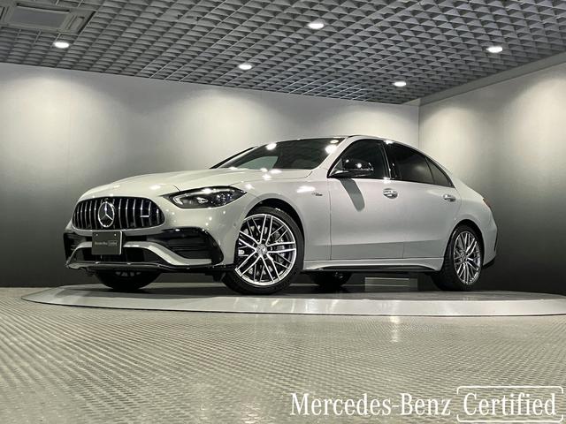 Ｃクラス Ｃ４３　４マチック　認定中古車　アルペングレー　パノラミックスライディングルーフ無　Ｂｕｒｍｅｓｔｅｒサラウンドサウンドシステム　メモリー付きパワーシート　アンビエントライト　３６０°カメラシステム（2枚目）
