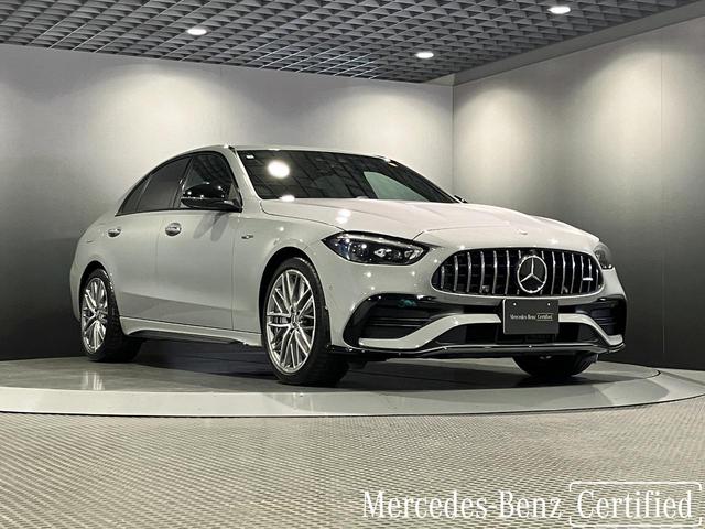 Ｃクラス Ｃ４３　４マチック　認定中古車　アルペングレー　パノラミックスライディングルーフ無　Ｂｕｒｍｅｓｔｅｒサラウンドサウンドシステム　メモリー付きパワーシート　アンビエントライト　３６０°カメラシステム（8枚目）