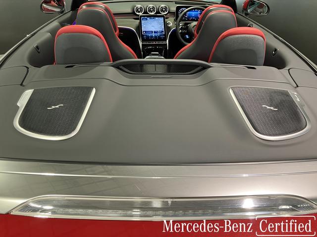 ＣＬＥ ＣＬＥ５３　４マチック＋　カブリオレ　認定中古車　パタゴニアレッド　レザーエクスクルーシブパッケージ　ＡＭＧダイナミックプラスパッケージ　Ｂｕｒｍｅｓｔｅｒサラウンドサウンドシステム　メモリー付きパワーシート　アンビエントライト（67枚目）