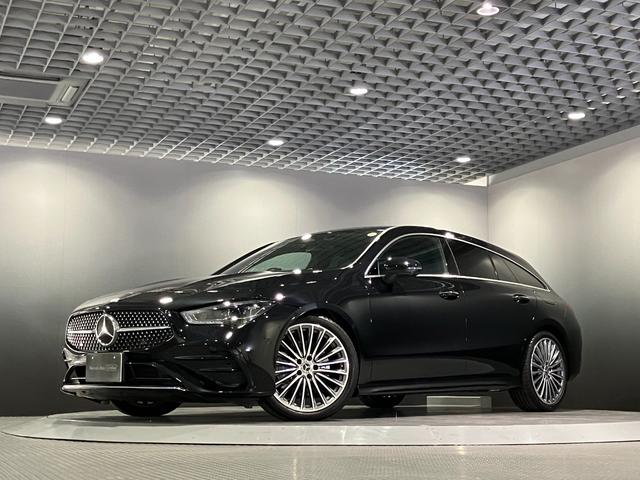 ＣＬＡクラス シューティングブレーク ＣＬＡ２００ｄ　シューティングブレークＡＭＧラインＰ　認定中古車　レーダーセーフティパッケージ　３６０°カメラシステム　アンビエントライト　ＭＢＵＸ　ＡＲナビゲーションシステム　マルチビームＬＥＤヘッドライト　本革巻スポーツステアリング　コスモスブラック（2枚目）