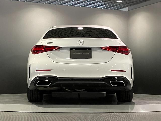 Ｃクラス Ｃ２００　スポーツ　認定中古車　レーダーセーフティーパッケージ　ナイトパッケージ　シートヒーター　３６０°カメラシステム　アンビエントライトプレミアム　本革巻きスポーツステアリング　メモリー付きパワーシート（12枚目）