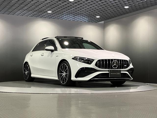 Ａクラス Ａ３５　４マチック　認定中古車　デジタルホワイト　アドバンスドパッケージ　ＡＭＧパフォーマンスパッケージ　パノラミックスライディングルーフ　３６０°カメラシステム　メモリー付きパワーシート　アンビエントライト（7枚目）