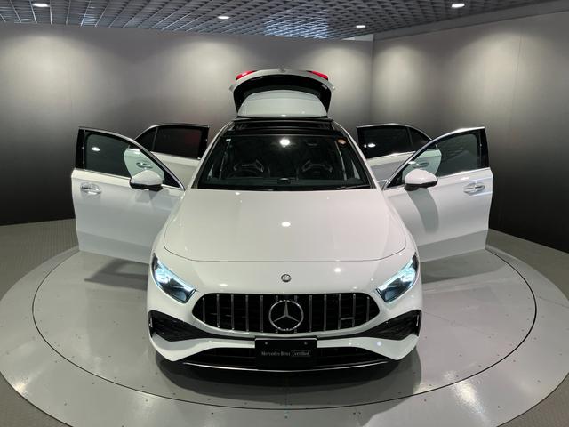 Ａクラス Ａ３５　４マチック　認定中古車　デジタルホワイト　アドバンスドパッケージ　ＡＭＧパフォーマンスパッケージ　パノラミックスライディングルーフ　３６０°カメラシステム　メモリー付きパワーシート　アンビエントライト（50枚目）