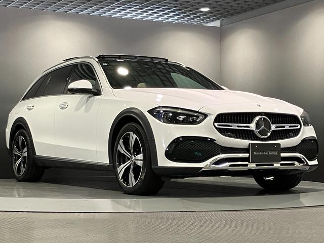 Cクラスオールテレイン C220d 4マチック オールテレイン 認定中古車 オパリスホワイト レザーエクスクルーシブパッケージ パノラミックスライディングルーフ 360°カメラシステム ヘッドアップディスプレイ メモリー付きパワーシート シートヒーター(8枚目)