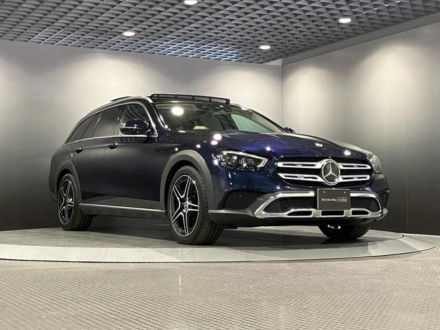 Eクラスオールテレイン E220d 4マチック オールテレイン 認定中古車 ノーティックブルー エクスクルーシブパッケージ パノラミックスライディングルーフ 360°カメラシステム Burmesterサウンドシステム ヘッドアップディスプレイ アンビエントライト(9枚目)