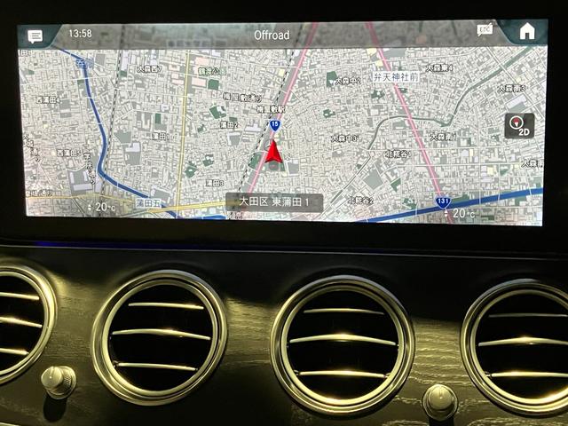 Eクラスオールテレイン E220d 4マチック オールテレイン 認定中古車 ノーティックブルー エクスクルーシブパッケージ パノラミックスライディングルーフ 360°カメラシステム Burmesterサウンドシステム ヘッドアップディスプレイ アンビエントライト(14枚目)