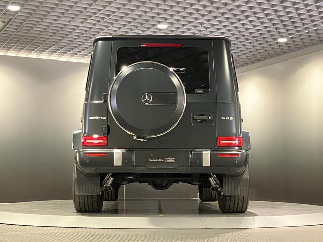 Ｇクラス Ｇ６３　認定中古車　ＡＭＧカーボンファイバーインテリアトリム　ＡＭＧレザーエクスクルーシブパッケージ　３６０°カメラシステム　Ｂｕｒｍｅｓｔｅｒサウンドシステム　ガラススライディングルーフ（55枚目）