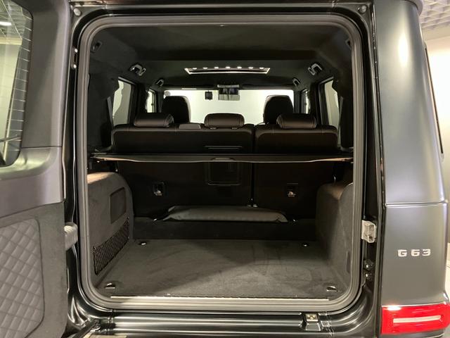 Ｇクラス Ｇ６３　認定中古車　ＡＭＧカーボンファイバーインテリアトリム　ＡＭＧレザーエクスクルーシブパッケージ　３６０°カメラシステム　Ｂｕｒｍｅｓｔｅｒサウンドシステム　ガラススライディングルーフ（57枚目）