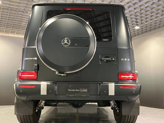 Ｇクラス Ｇ６３　認定中古車　ＡＭＧカーボンファイバーインテリアトリム　ＡＭＧレザーエクスクルーシブパッケージ　３６０°カメラシステム　Ｂｕｒｍｅｓｔｅｒサウンドシステム　ガラススライディングルーフ（60枚目）