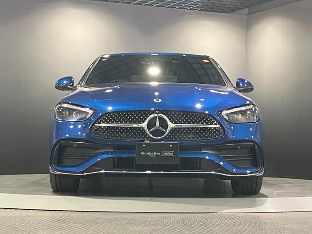 Ｃクラス Ｃ３５０ｅスポーツ　認定中古車　レーダーセーフティパッケージ　３６０°カメラシステム　アンビエントライト　パノラミックスライディングルーフ　ＡＭＧラインパッケージ　メタリックペイント　スペクトラルブルー（10枚目）