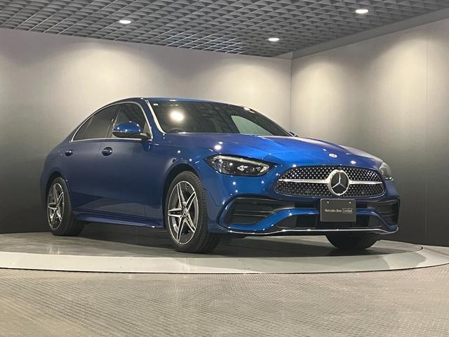 Ｃクラス Ｃ３５０ｅスポーツ　認定中古車　レーダーセーフティパッケージ　３６０°カメラシステム　アンビエントライト　パノラミックスライディングルーフ　ＡＭＧラインパッケージ　メタリックペイント　スペクトラルブルー（11枚目）