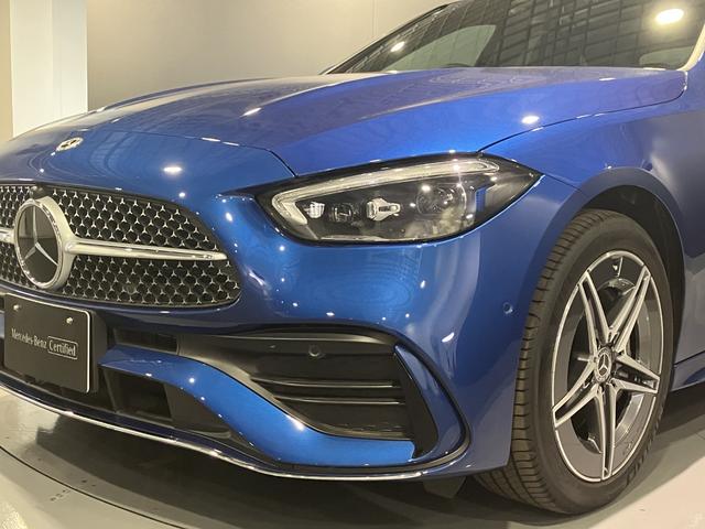 Ｃクラス Ｃ３５０ｅスポーツ　認定中古車　レーダーセーフティパッケージ　３６０°カメラシステム　アンビエントライト　パノラミックスライディングルーフ　ＡＭＧラインパッケージ　メタリックペイント　スペクトラルブルー（45枚目）