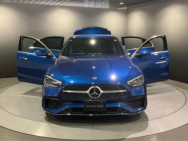 Ｃクラス Ｃ３５０ｅスポーツ　認定中古車　レーダーセーフティパッケージ　３６０°カメラシステム　アンビエントライト　パノラミックスライディングルーフ　ＡＭＧラインパッケージ　メタリックペイント　スペクトラルブルー（48枚目）