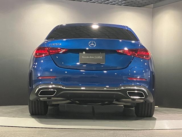 Ｃクラス Ｃ３５０ｅスポーツ　認定中古車　レーダーセーフティパッケージ　３６０°カメラシステム　アンビエントライト　パノラミックスライディングルーフ　ＡＭＧラインパッケージ　メタリックペイント　スペクトラルブルー（52枚目）