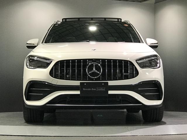 GLAクラス GLA35 4マチック 認定中古車 AMGパフォーマンスパッケージ AMGアドバンスドパッケージ パノラミックスライディングルーフ ナビゲーションパッケージ アンビエントライト メモリー付パワーシート シートヒーター(2枚目)