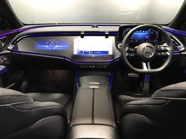 Eクラスステーションワゴン E200ステーションワゴンアバギャルドAMGラインP 認定中古車 AMGラインパッケージ レザーエクスクルーシブパッケージ デジタルインテリアパッケージ アドバンスドパッケージ パノラミックスライディングルーフ メタリックペイント メモリー付パワーシート(12枚目)