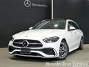 Ｃクラスステーションワゴン Ｃ２２０ｄ　ワゴンアバンギャルド　ＡＭＧライン　認定中古車　ベーシックパッケージ　パノラミックスライディングルーフ　オパリスホワイト　メモリー付きパワーシート　アンビエントライト　ヘッドアップディスプレイ（5枚目）